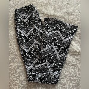 soft flared leggings